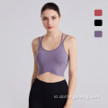 Womens yoga bra yoga tops olahraga gym